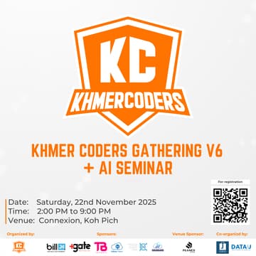 Cover Image for Khmer Coders Gathering Event v7