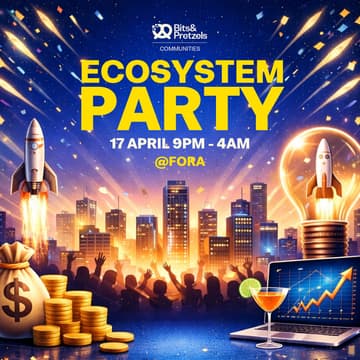 Cover Image for 🕺 Bits & Pretzels Ecosystem Party