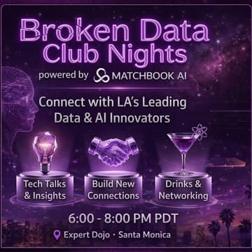 Cover Image for Broken Data Club Nights With Matchbook AI