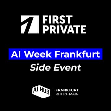 Cover Image for AI Week Side Event @ First Private