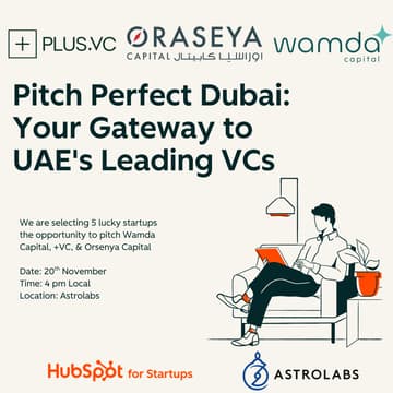 Cover Image for Pitch Perfect Dubai: Your Gateway to UAE's Leading VCs