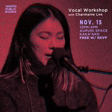Cover Image for Charmaine Lee VOCAL WORKSHOP