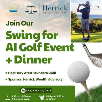 Cover Image for Swing for AI Golf Event + Dinner