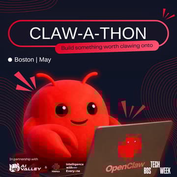Cover Image for Claw-a-thon — by AI Valley × MiniMax