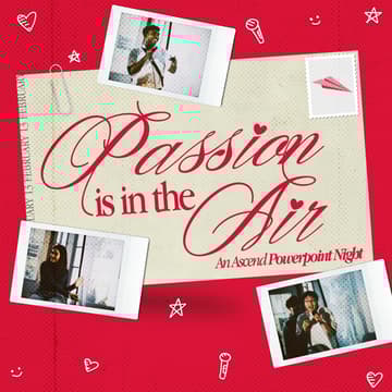 Cover Image for passion is in the air: a ppt night
