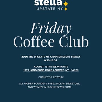 Cover Image for ROC: Friday Coffee Club with Stella