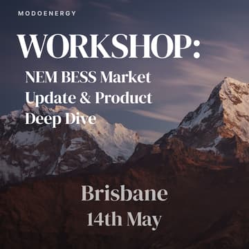 Cover Image for WORKSHOP: NEM BESS Market Update, New Forecast Release, & Introducing Ko (Brisbane)