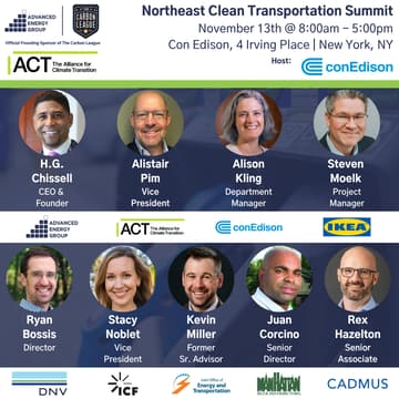 Cover Image for AEG/ACT Northeast Clean Transportation Summit