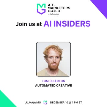 Cover Image for AI Insiders with Tom Ollerton, Founder at Automated Creative