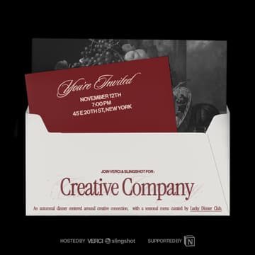 Cover Image for Creative Company: A dinner for creatives and community builders