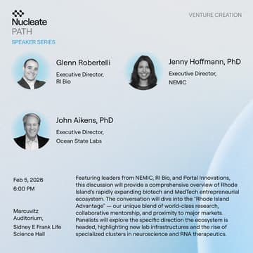 Cover Image for Nucleate RI | PATH:Inside Venture Creation