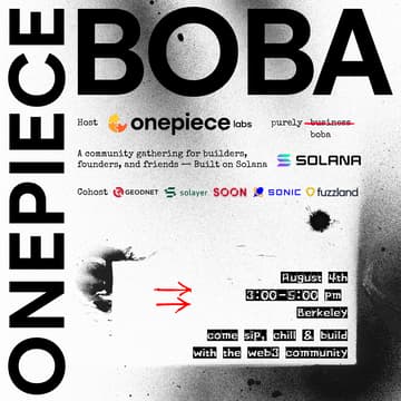Cover Image for OnePiece Boba @ SBC’25