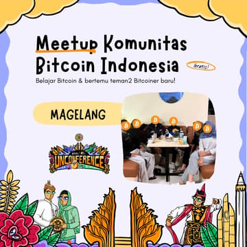 Cover Image for Bitcoin Indonesia Community Meetup Magelang 26 Juli 2026