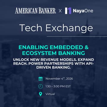 Cover Image for Tech Exchange: Enabling Embedded & Ecosystem Banking