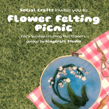 Cover Image for Flower Felting Picnic