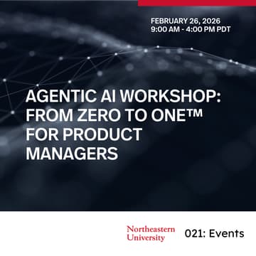 Cover Image for Agentic AI: From Zero to One ™ for Product Managers • London
