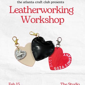 Cover Image for Leather Heart Bag Charms