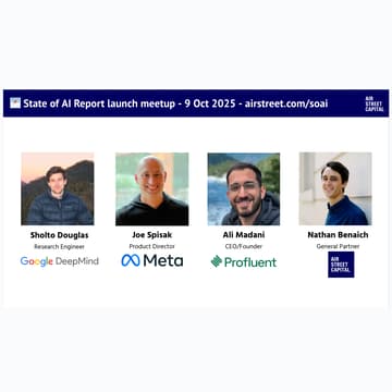 Cover Image for State of AI 2025 - SF launch event