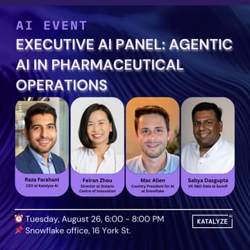 Cover Image for Executive AI Panel: Agentic AI in Pharmaceutical Operations