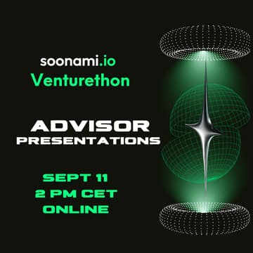 Cover Image for Advisor Presentations: soonami Venturethon  I Sept 11