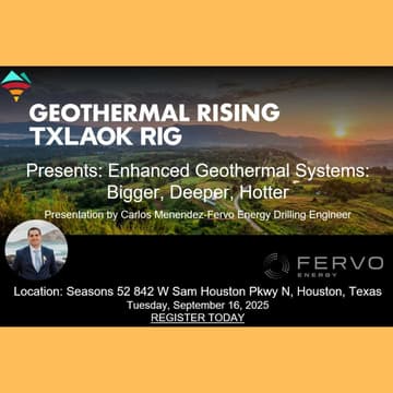 Cover Image for Enhanced Geothermal Systems: Bigger, Deeper, Hotter