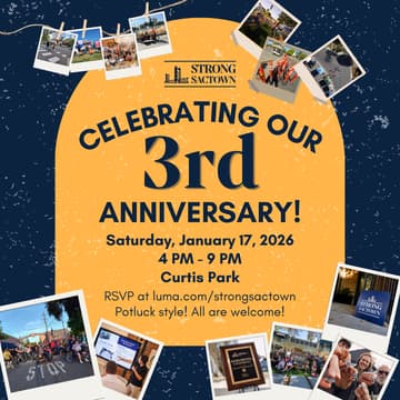 Cover Image for Strong SacTown 3-Year Anniversary Party! ✨🪩