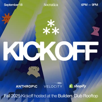 Cover Image for Socratica Kickoff F25