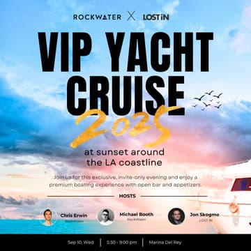 Cover Image for VIP Sunset Yacht Cruise | LA on Sep 10