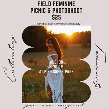 Cover Image for Field Of Femininity Photoshoot
