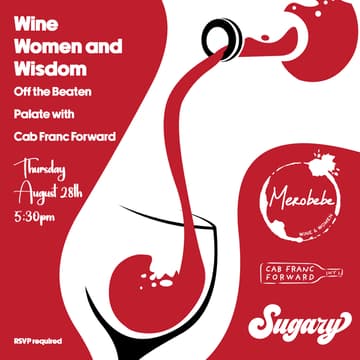 Cover Image for Wine, Women & Wisdom: Off the Beaten Palate with Cab Franc Forward