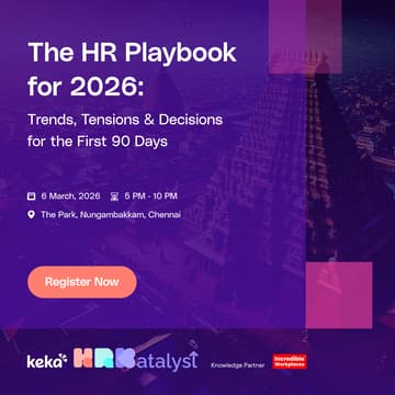 Cover Image for Keka HR Katalyst Chennai City Chapter