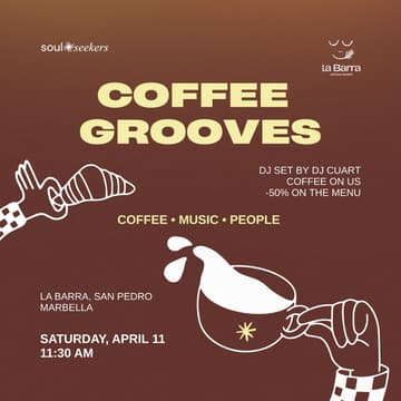 Cover Image for Soul Seekers x La Barra: Coffee Grooves ☕🎶