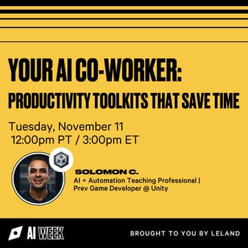 Cover Image for Your AI Co-Worker: Productivity Toolkits That Save Time