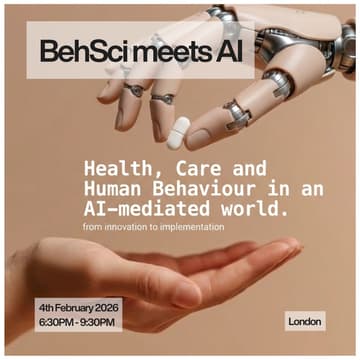 Cover Image for BehSci Meets AI: Health, Care and Human Behaviour in an AI-Mediated World