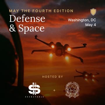 Cover Image for Seed2Table - Pitch+Dinner for Defense & Space Investors