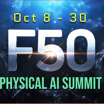 Cover Image for F50 Physical AI Summit: Reimagine Manufacturing - Texas 2025