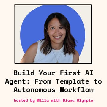 Cover Image for Build Your First AI Agent: From Template to Autonomous Workflow