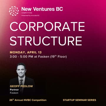 Cover Image for Startup Seminar Series: Corporate Structure