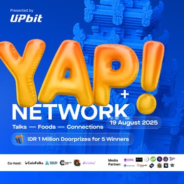 Cover Image for Yap + Network — Coinfest Asia 2025 Side Event Bali