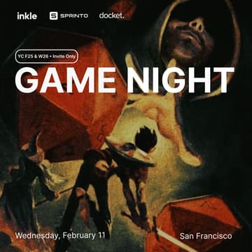 Cover Image for Dogpatch Game Night (YC F25 + W26)
