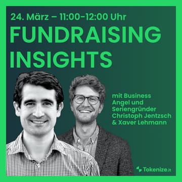 Cover Image for Fundraising Insights: Wie raise ich am besten von Business Angels?