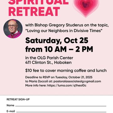 Cover Image for SPIRITUAL RETREAT-October 25