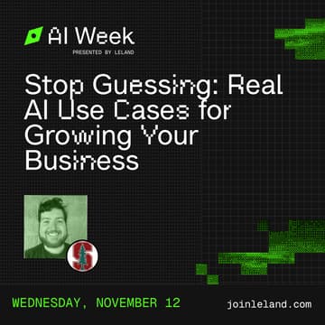 Cover Image for Stop Guessing: Real AI Use Cases for Growing Your Business