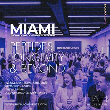 Cover Image for BIOHACK: Peptides. Longevity. and Beyond.