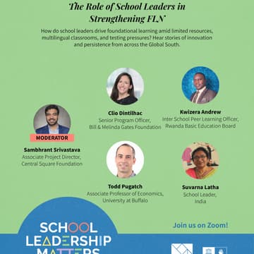 Cover Image for Deep dive: The Role of School Leaders in Strengthening FLN