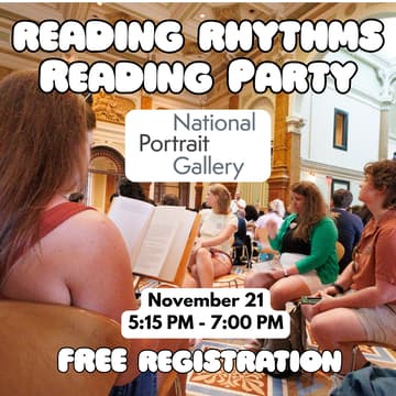 Cover Image for FREE Reading Party at the National Portrait Gallery