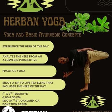 Cover Image for Herban Yoga