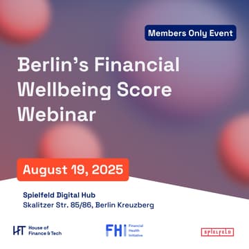 Cover Image for Berlin's Financial Wellbeing Score Webinar