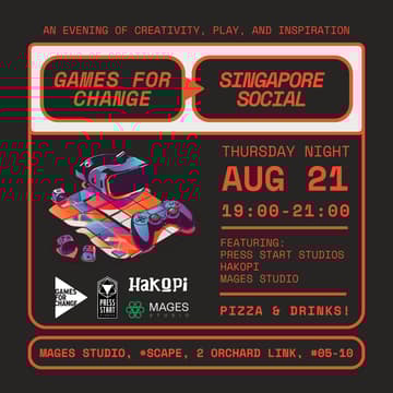 Cover Image for Games for Change Singapore Social
