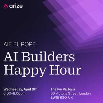 Cover Image for AIE Europe: AI Builders Happy Hour